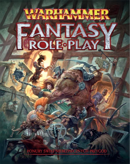 Okładka podręcznika Warhammer 4. edycja