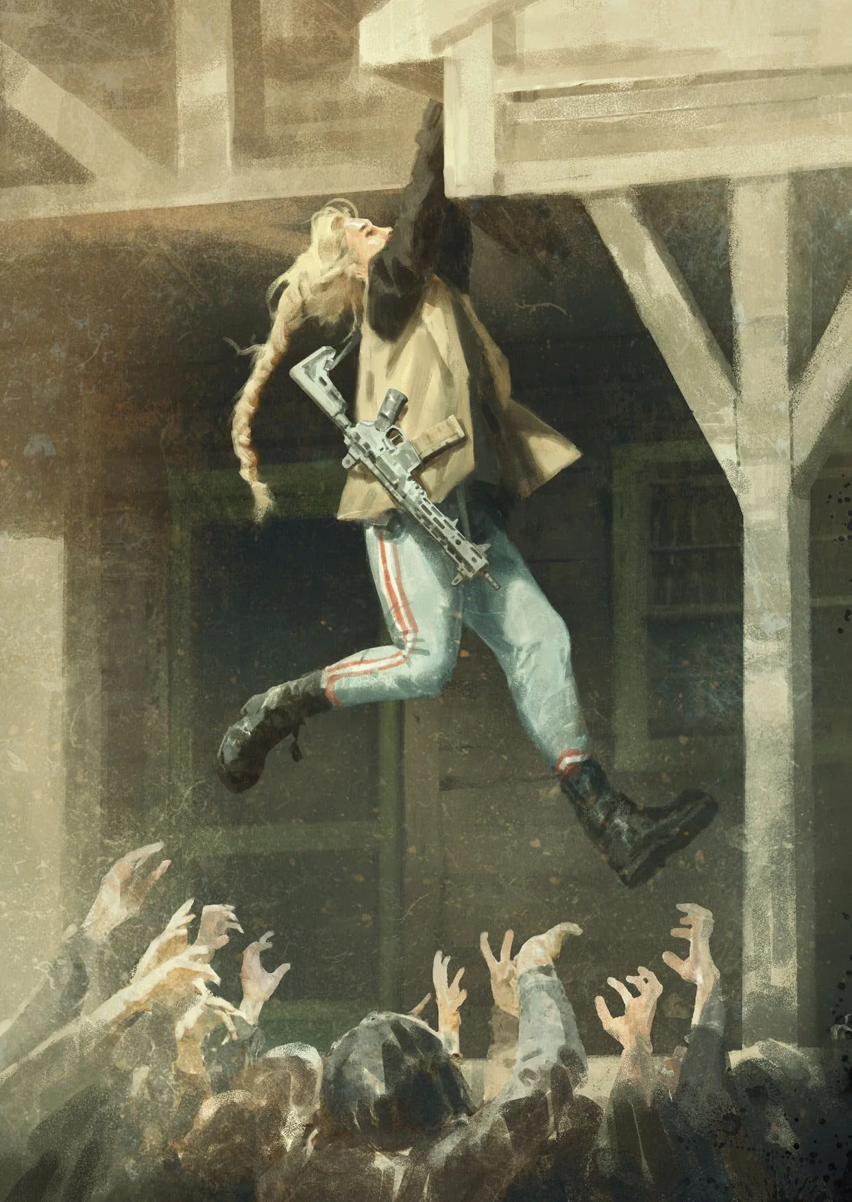 Ilustracja z podręcznika The Walking Dead Universe